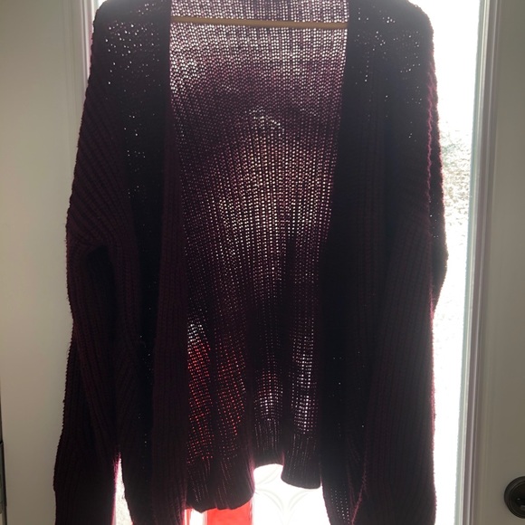 Oversized Wool cardigan - Picture 2 of 2